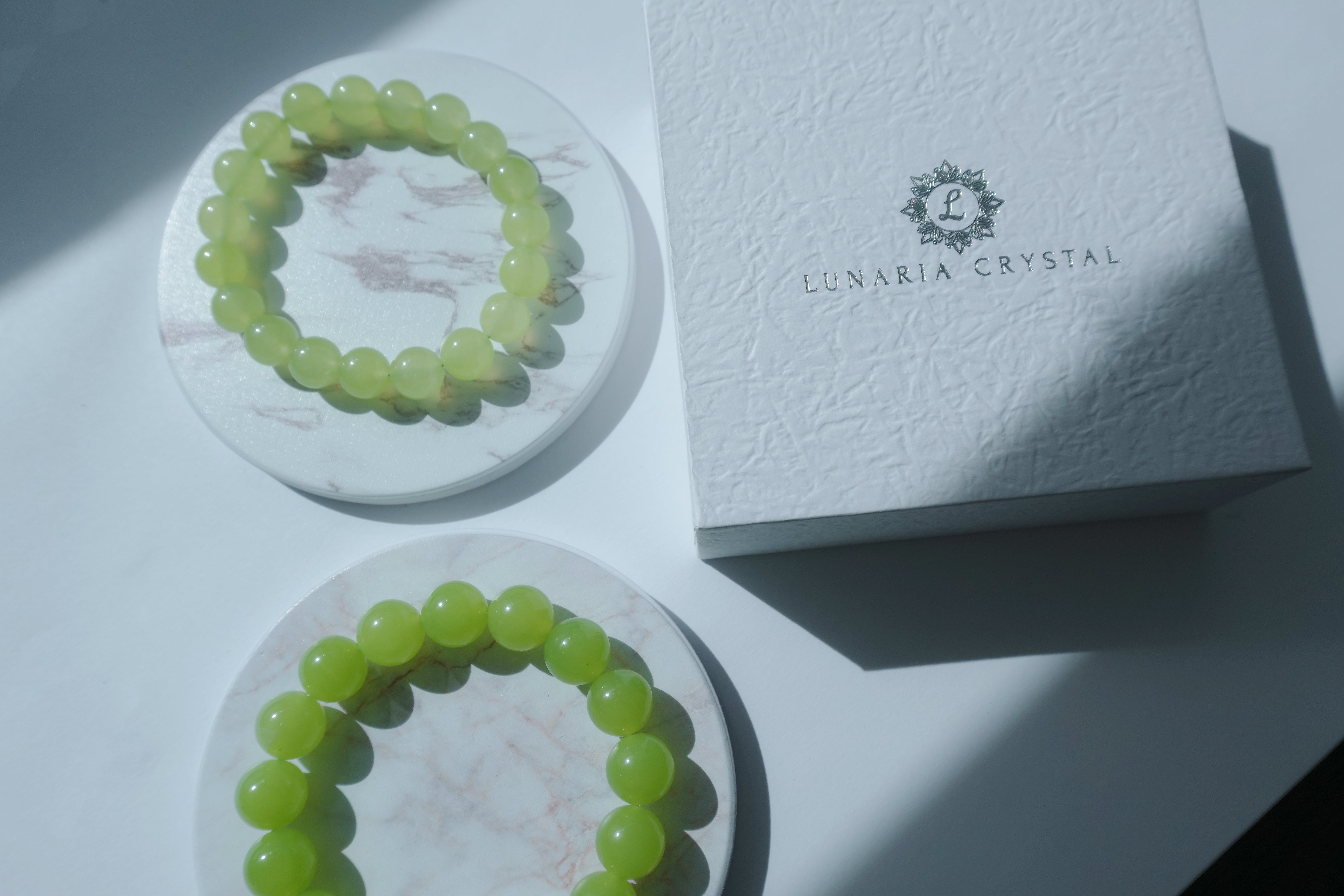 Prehnite Crystal Bracelet